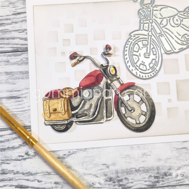 Gummiapan - Die - Motorcykel