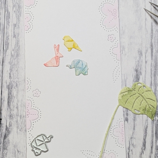 Gummiapan - Die - Origami-dyr