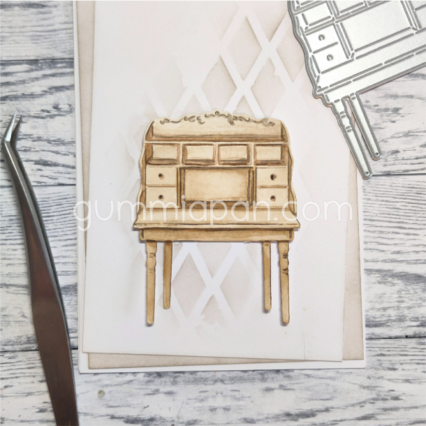 Gummiapan - Die - Sekret�r-m�bel