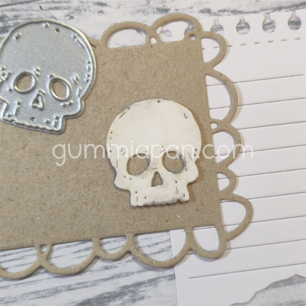 Gummiapan - Die - Skelethoved