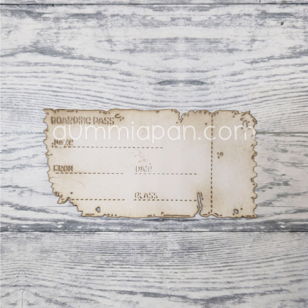 Gummiapan - Die - Slidt boarding pass