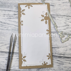 Gummiapan - Die - SlimLine med snefnugkant