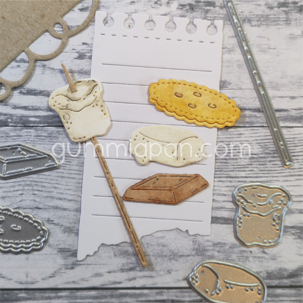 Gummiapan - Die - S'mores ristede skumfiduser