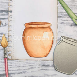 Gummiapan - Die - Stor penselkrukke