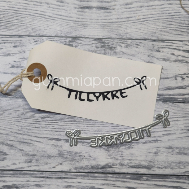 Gummiapan - Die - Tillykke p trd