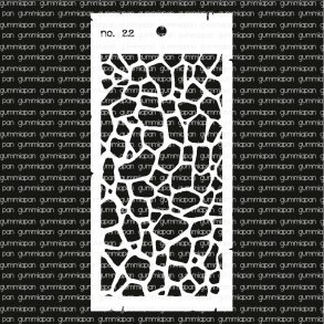 Gummiapan - Stencil - Stencil No. 22