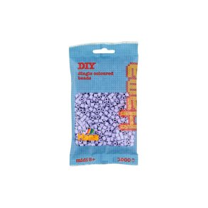 Hamaperler - Midi - 1000 stk. - Lys Lavendel