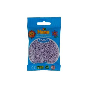 Hamaperler - Mini - 2000 stk - Lys Lavendel