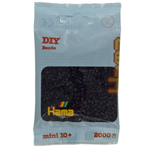 Hamaperler - Mini - 2000 stk - Aubergine