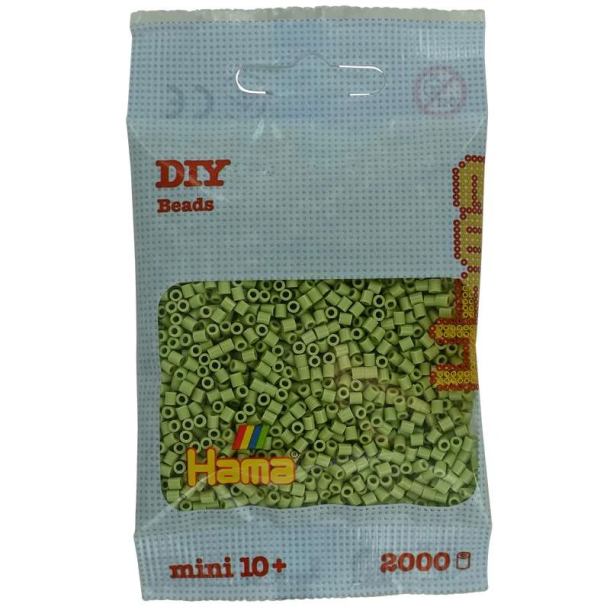 Hamaperler - Mini - 2000 stk - Matcha