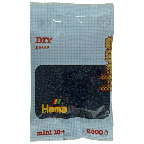 Hamaperler - Mini - 2000 stk - Midnatsbl