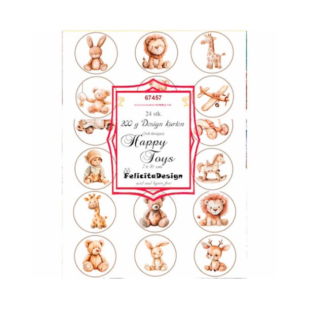 Felicita Design - Toppers - Happy Toys / Legetj