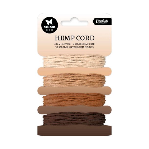 Studio Light - Hemp Cord - Brun