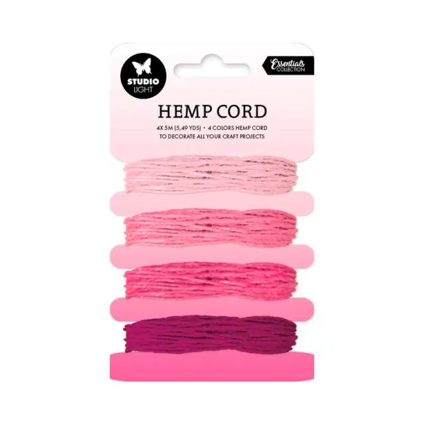 Studio Light - Hemp Cord - Pink