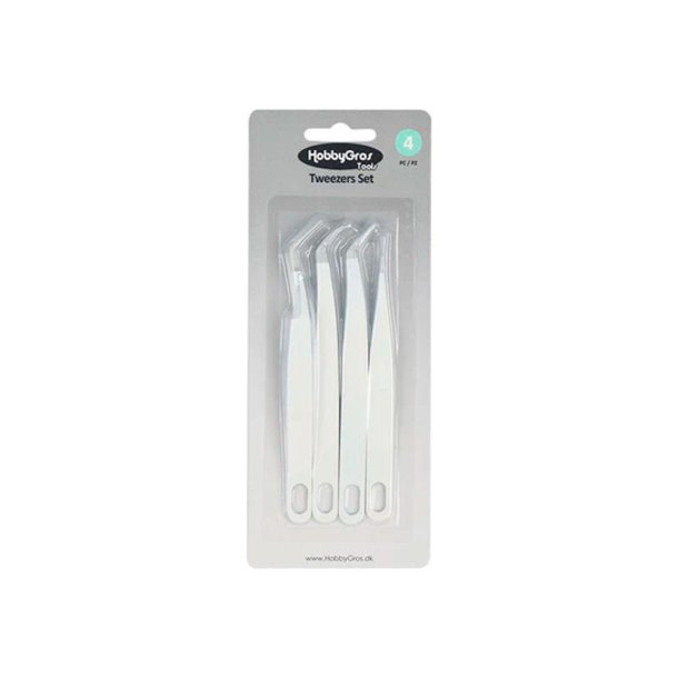 HobbyGros Tools - Pincetter - 4stk