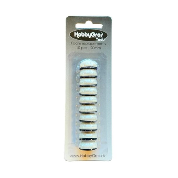HobbyGros Tools - Mini Foam Replacements - 10 stk