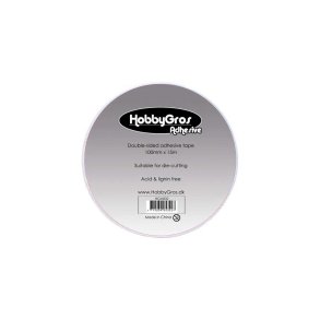 HobbyGros - Dobbelkl�bende Tape - 100mmx15m