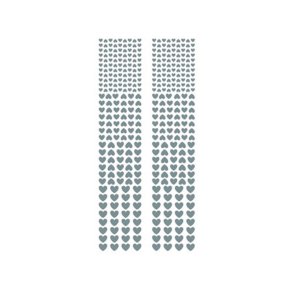 Stickers - Hjerter - Slv