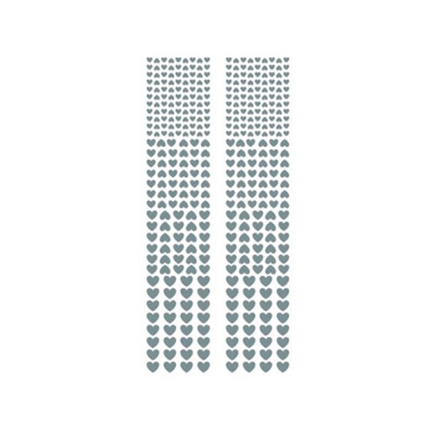 Stickers - Hjerter - Slv