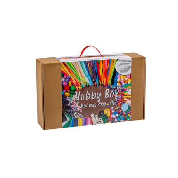 Hobby box med ca. 3000 dele