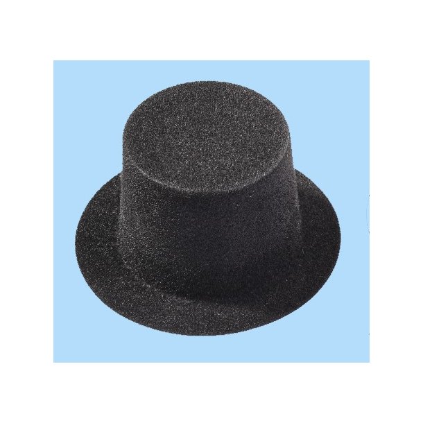 Hobbyfun - Hjhat i sort velour