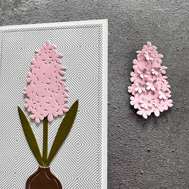 FORUDBESTILLING - Forventes p� lager start april - Simple and Basic - Die - Hyacinter