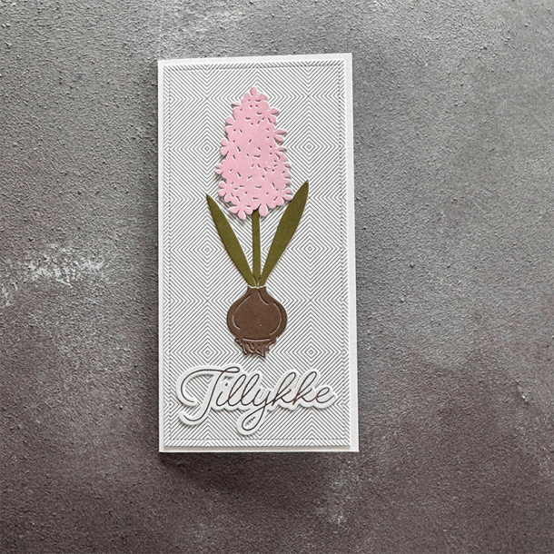 FORUDBESTILLING - Forventes p� lager start april - Simple and Basic - Die - Hyacinter