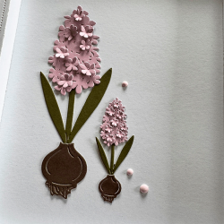 FORUDBESTILLING - Forventes p� lager start april - Simple and Basic - Die - Hyacinter