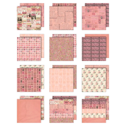 Tim Holtz - Idea-ology - Blok 12'' -  Palette collection: Pink