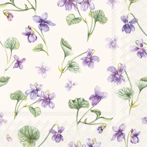 IHR - Frokostservietter - Dream Of Violets Cream