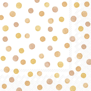IHR - Frokostservietter - Happy Dots Orange