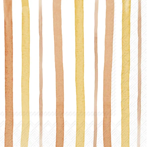 IHR - Frokostservietter - Happy Stripes Orange