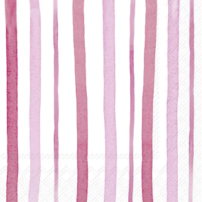 IHR - Frokostservietter - Happy Stripes Pink