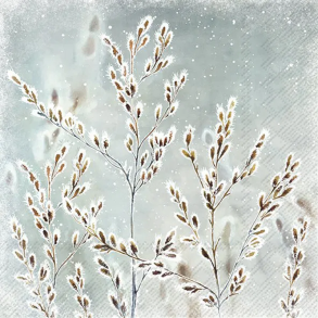 IHR - Frokostservietter - Frozen Winter / Frossen vinter blgr