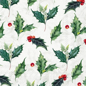 IHR - Frokostservietter - Lexi / Kristtorn Creme