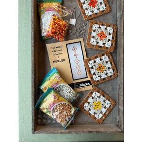 EA Krea - Perlekit - Oldemorfirkant - Gul