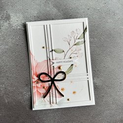 Simple and Basic - Die -  A6 Cover w/Stripes - Gave -