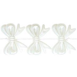 Itoshii - Sl�jfeperler - Hvid - 28 x 22 x 5 mm - 6 stk