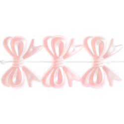 Itoshii - Sl�jfeperler - Lyser�d - 28 x 22 x 5 mm - 6 stk