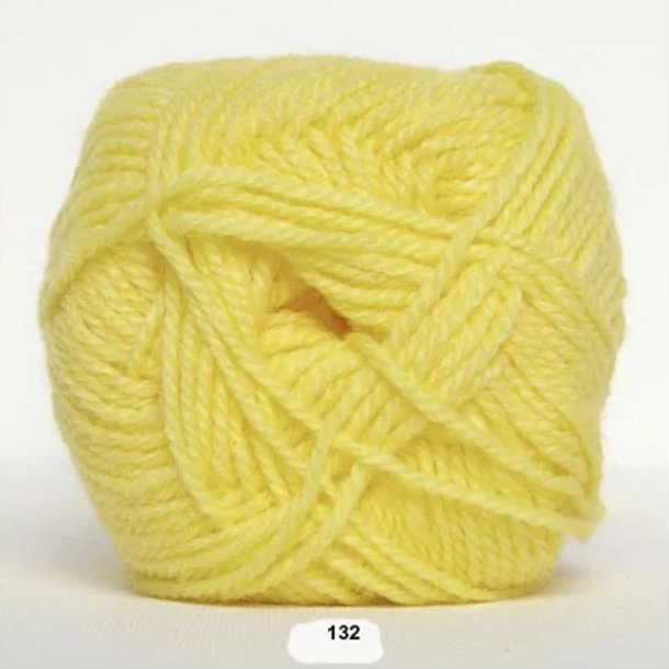 Jette Acryl - Akrylgarn - fv. 132 - Gul