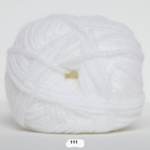 Jette Acryl - Akrylgarn - fv. 111 - Hvid