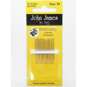 JJ13510 John James Embodery - Broderin�le str 10