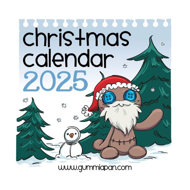 FORUDBESTILLING - Gummiapan - Julekalender - The little bit extra Christmas Calendar 2025
