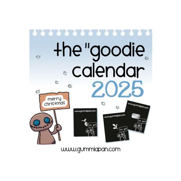 FORUDBESTILLING - Gummiapan - Julekalender - The Goodie Calendar 2025