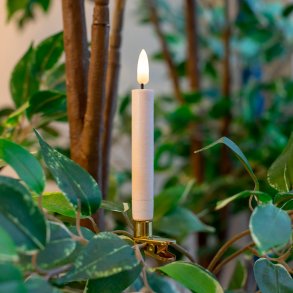 Led Juletr�slys - Hvide - 10 stk