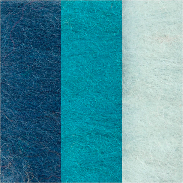 Kartet uld - Bl harmoni