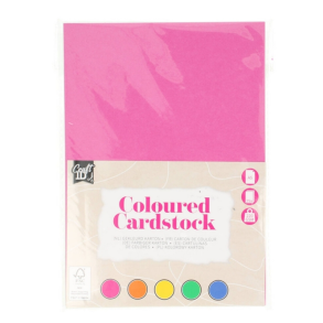 Craft ID - Karton A5 - 220g - 25 ark - Prim�re farver