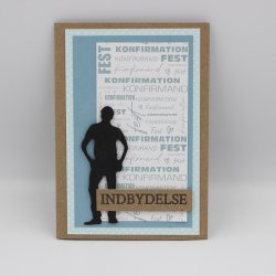 Gavlhusets Design - Papir - Konfirmation Lotus og Bl