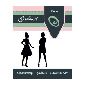 Gavlhusets Design - Stempel - Konfirmand pige 1
