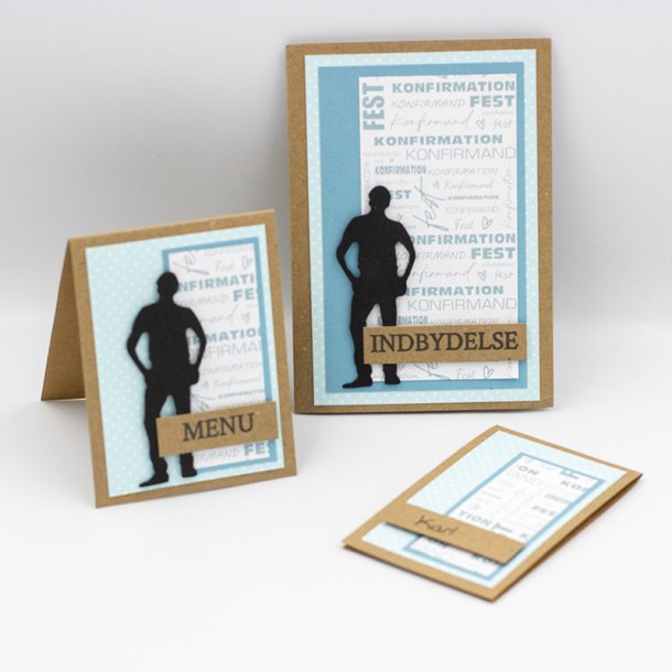 Gavlhusets Design - Papir - Konfirmation Lotus og Bl